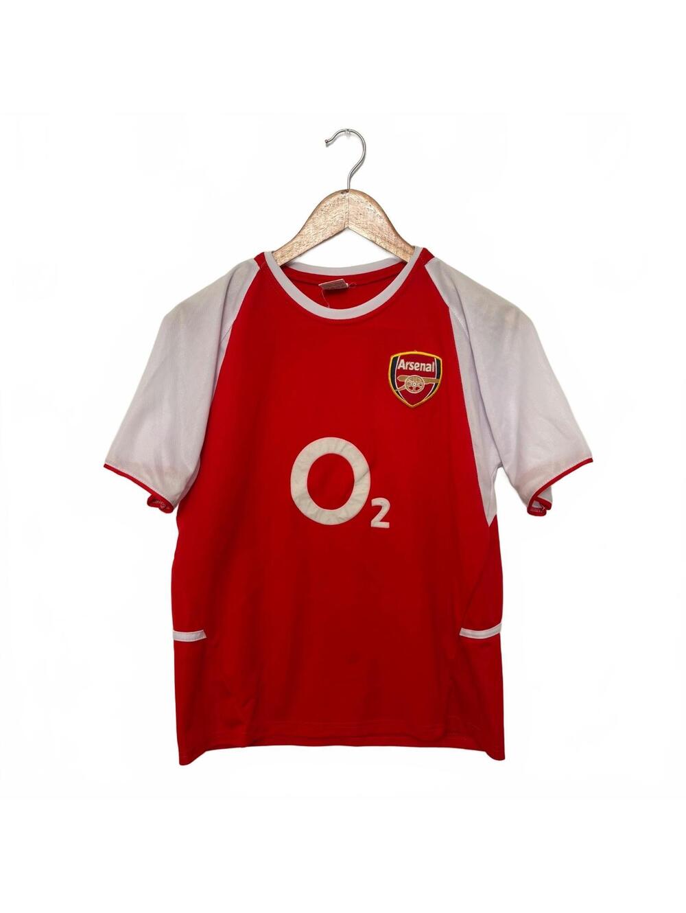 Vintage Red Arsenal 14 Soccer Jersey Embroiered